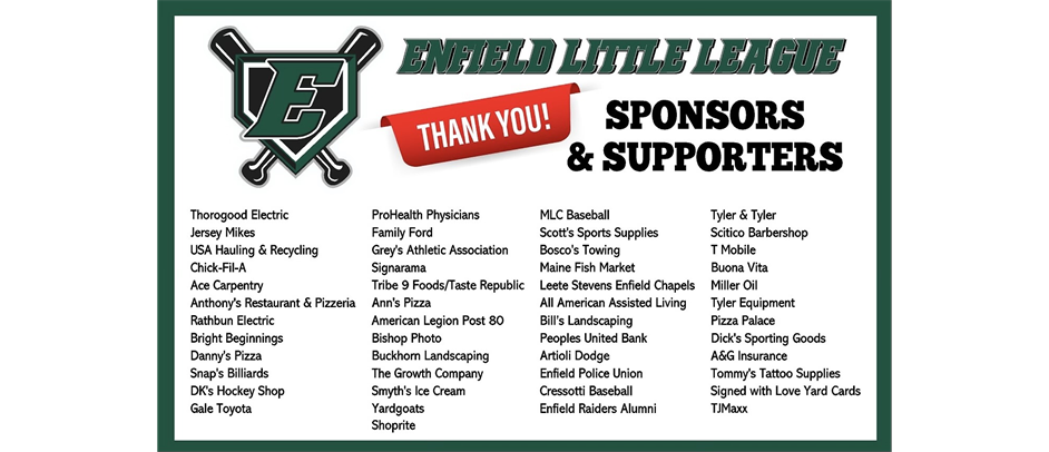 Thank you to our Sponsors & Supporters!