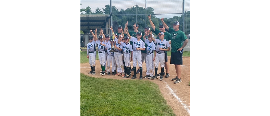 2022 Belchertown Tournament 10U Champions