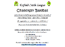 Enfield Challengers Baseball